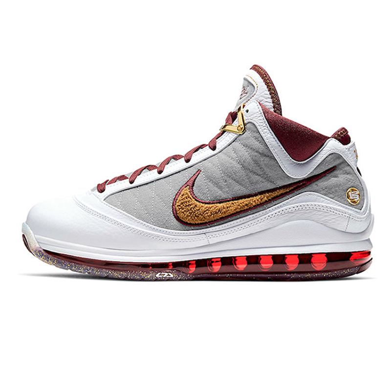 酷动城Nike LeBron LBJ7高帮缓震篮球鞋CW2300 CZ8915-100 CU5646 - 图1