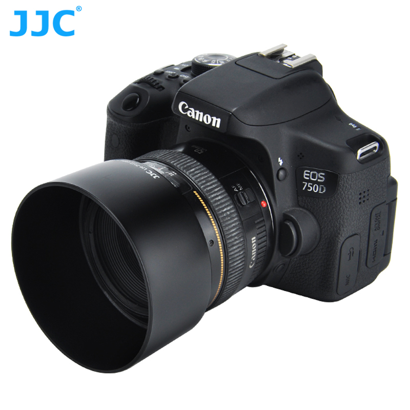 JJC适用佳能ES-71II遮光罩EF 50mm F1.4 USM定焦镜头遮阳罩 相机 - 图1