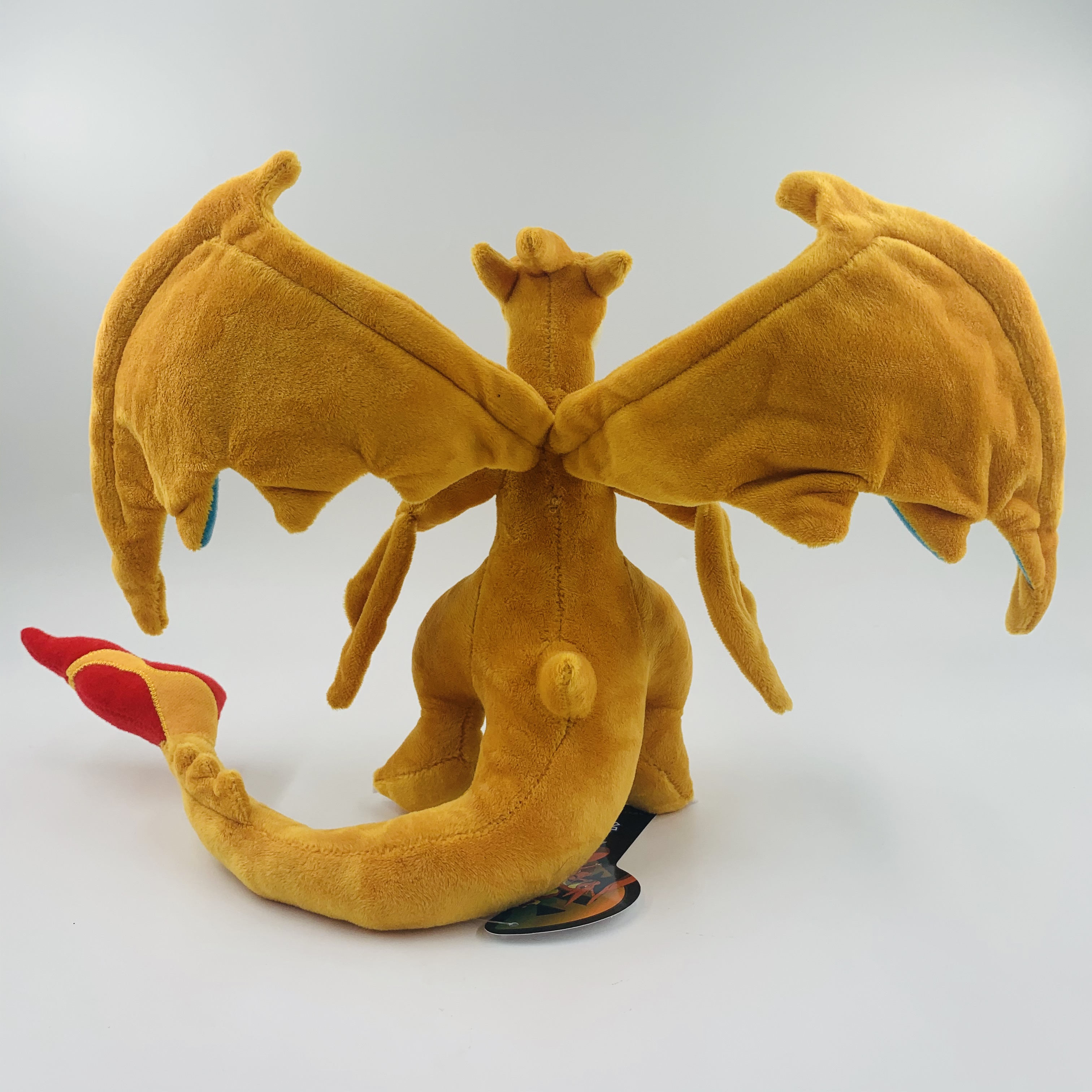 23cm 大号 百万 XY版 喷火龙  黄色 蓝色 小火龙进化版 毛绒公仔 - 图2