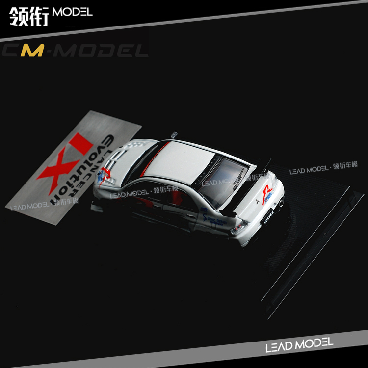 现货|三菱 LANCER蓝瑟 EVO9 IX 九代 CM MODEL 1/64 车模型 - 图2