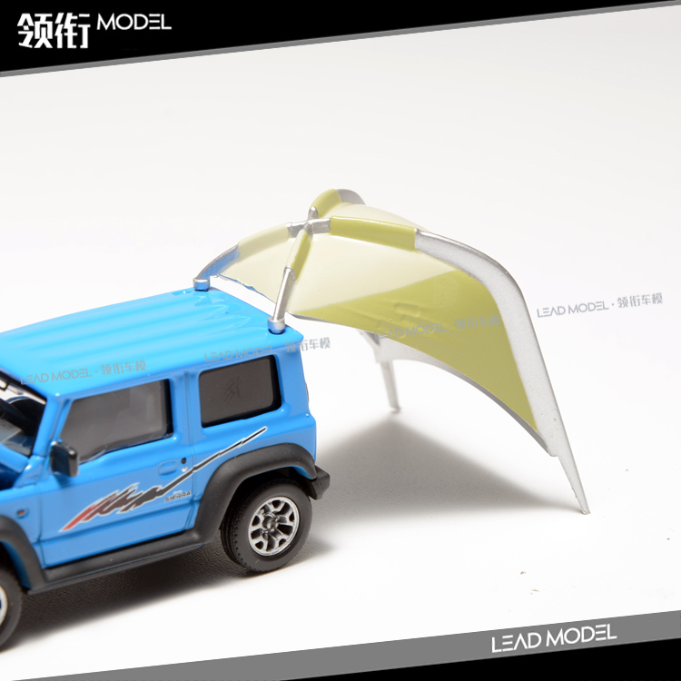 现货|ERA CAR 1/64 Suzuki jimny 铃木 吉姆尼 带帐篷 车模型 - 图0