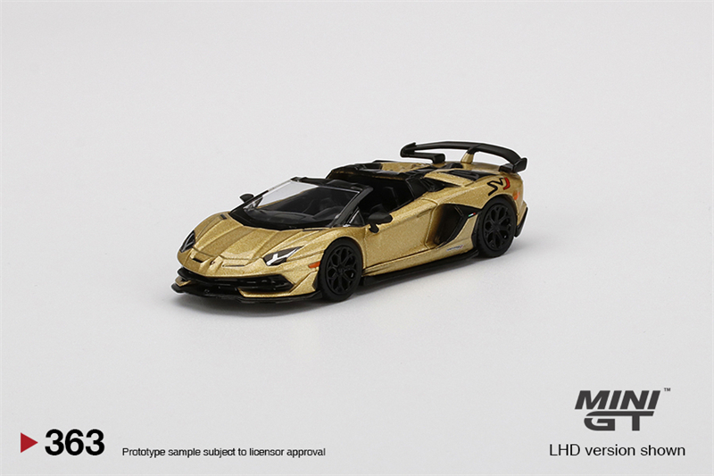 现货|兰博基尼 Aventador SVJ LP700 TSM MINIGT 1/64 敞篷车模型 - 图2