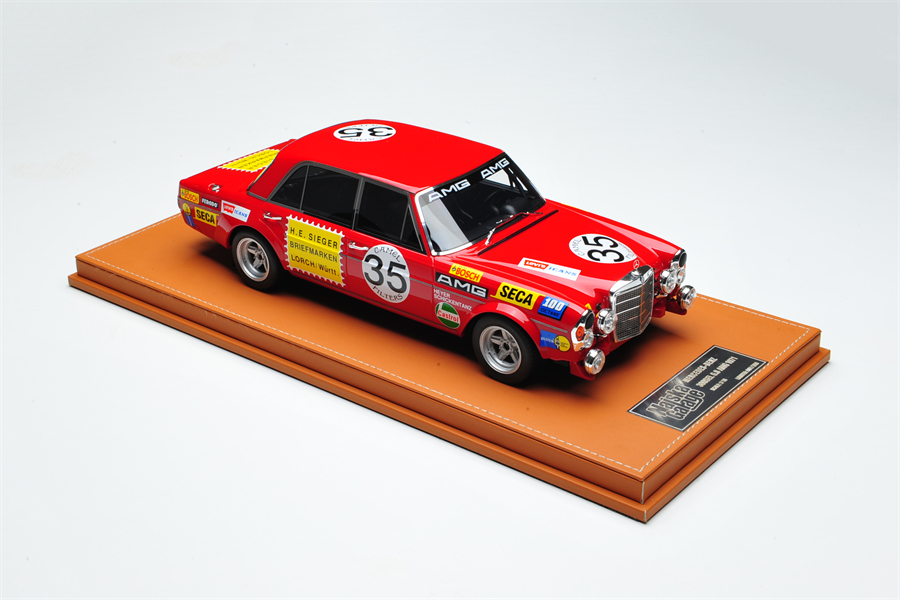 现货|红猪 AMG 300 SEL W109 GOC Naiska Garage复刻版1/18车模型 - 图0