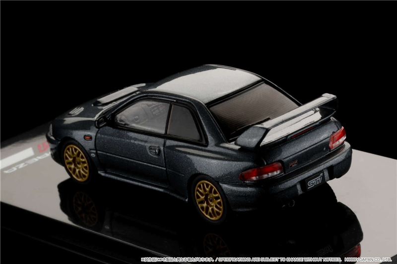 现货|带引擎 IMPREZA 22B STi Version GC8 HOBBY 1/64 灰车模型 - 图3