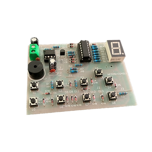 CD4511 восьми дорожных цифровых продаж комплект 8 Road Electronic Contest Travening Travening Travening Diy Sanda