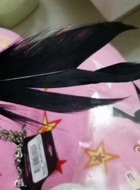 出口外贸饰品欧美时尚夸张派对表演羽毛金属树叶项链毛衣