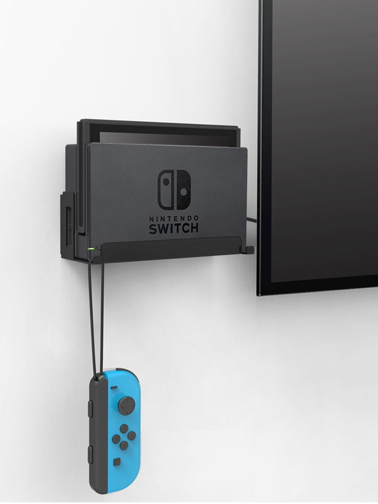 任天堂Nintendo Switch壁挂支架兼容老款续航版OLED等版本收纳 - 图3