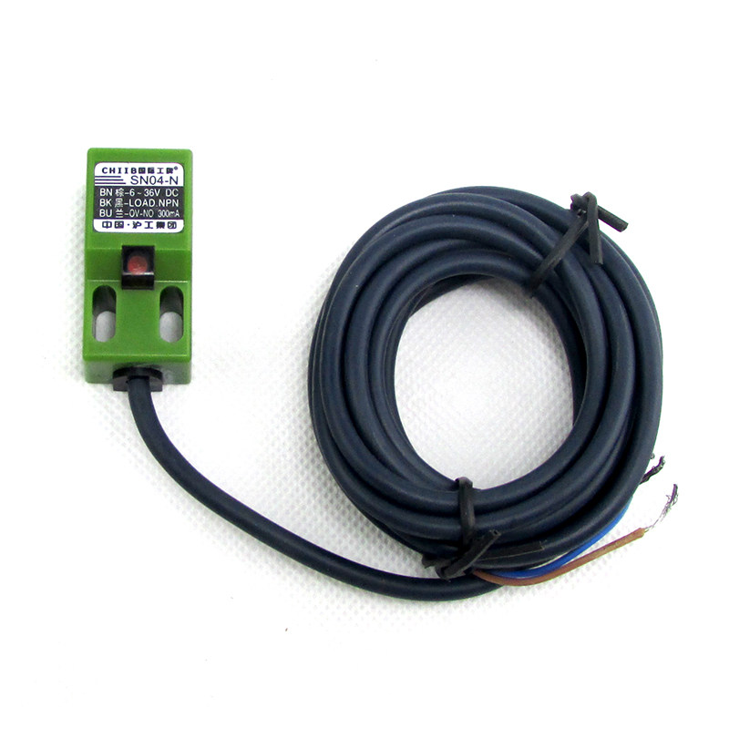 沪工方形接近开关传感器SN04-N/P/D1/Y2直流两三线24v感应金属npn - 图1