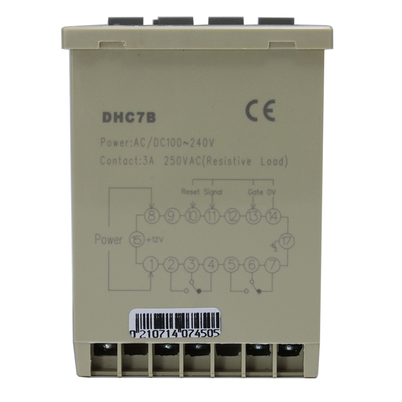 DHC温州大华 DHC7B 时间继电器TIMER 带停电时间记忆 大屏幕DHC7B