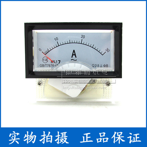 85L17型 85L17-A指针式交流电流表1A 3A 5A 10A 15A 20A 30A 50A - 图0