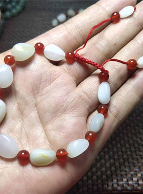 手串新疆和田玉籽料