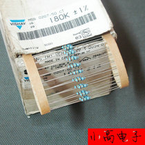 10 VISHAY-BC 180K Resistance MBB0207 1% bronze foot metal film Czech production