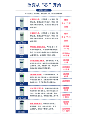 滨特尔复合滤芯全屋净水RFCBB