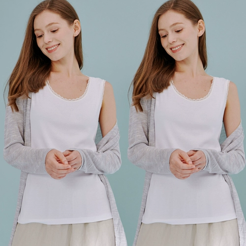 Хлопковая тонкая рубашка без рукавов, комфортная футболка, жилет, пижама