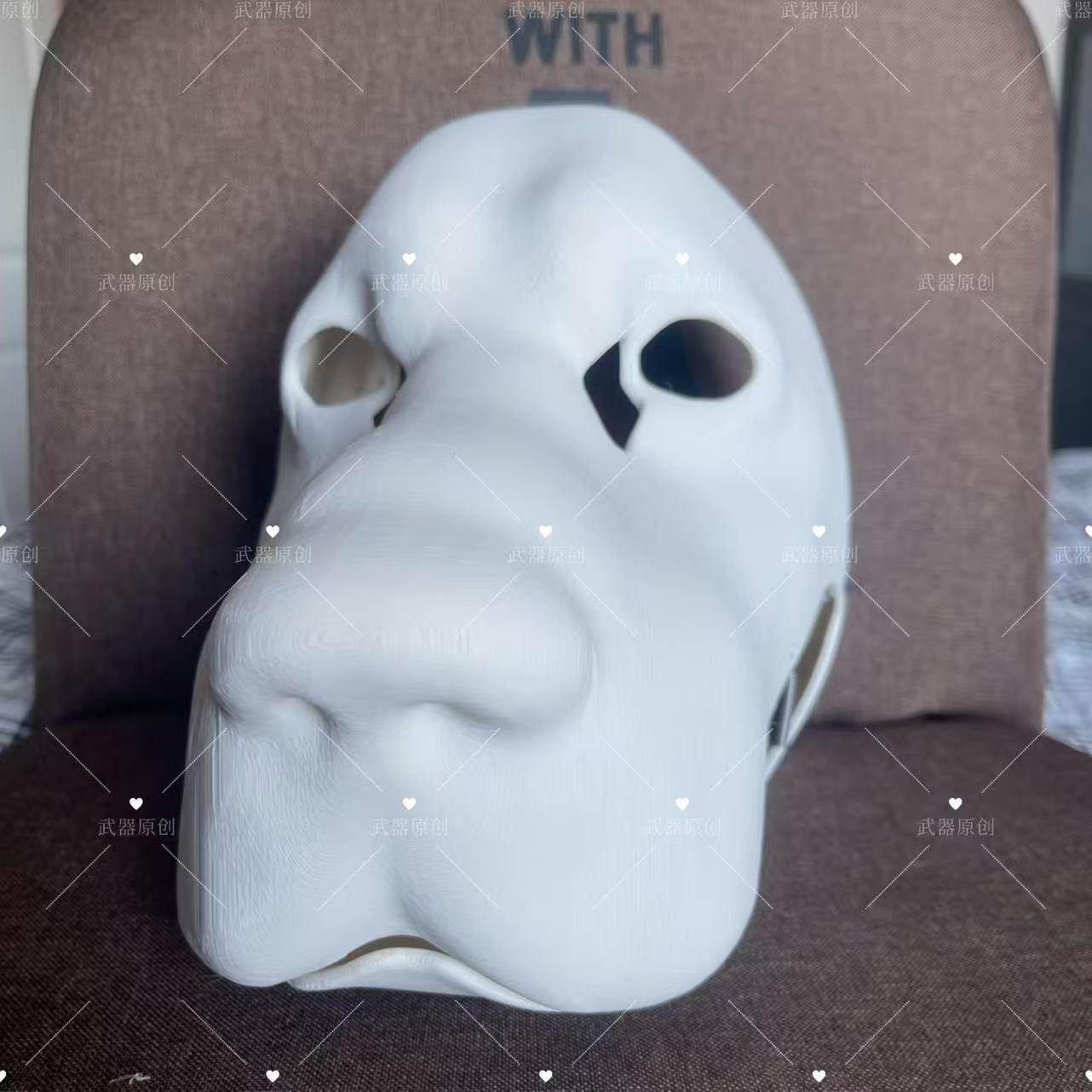 写实大丹犬狗兽头头骨原创建模兽装配件可动鄂下巴福瑞表演,淘宝优惠券,粉丝福利购,淘宝优惠卷