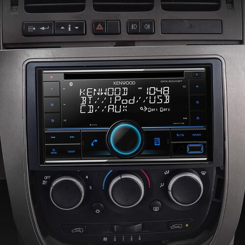 建伍DPX-5300BT汽车CD主机USB蓝牙5200升级方控96kFLAC无损24Bit - 图1