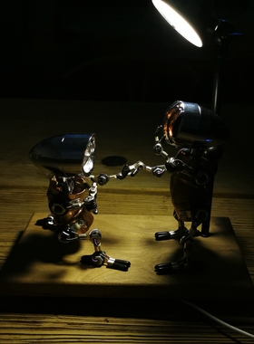 宣城太守工业风金属朋克桌面摆件