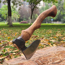 Russian Tomahawk wide mouth 65 manganese steel forged and quenched outdoor camping cleaves with chopping tree campground axe