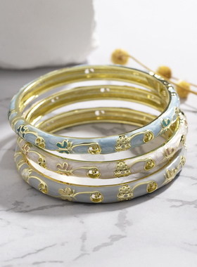 景泰蓝手镯女细镂空复古时尚送礼