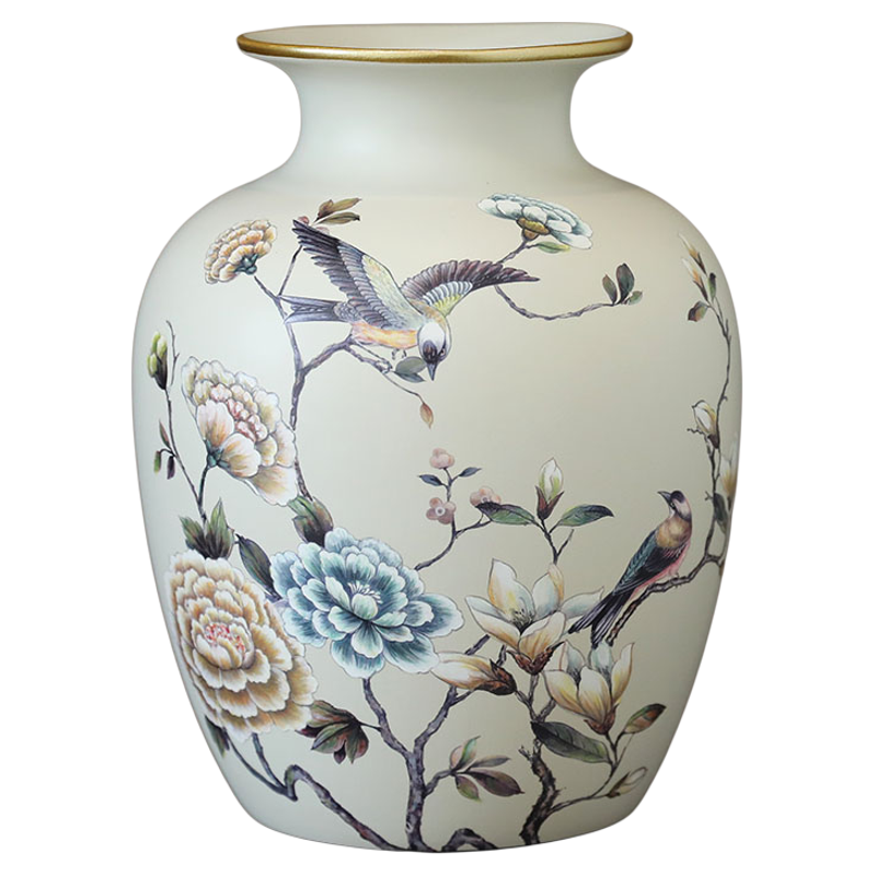 美式陶瓷花瓶新中式餐桌玄关茶几摆件现代简约欧式法式创意工艺品,淘宝优惠券,粉丝福利购,淘宝优惠卷