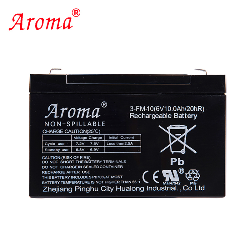 Aroma3-FM-10(6V10.0Ah20hR)儿童电动车玩具车汽车童车电瓶蓄电池 - 图1