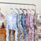 ຕົວອັກສອນ pleated ສະຫມໍ່າສະເຫມີ ruffled ribbon tube ເທິງ
