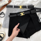 ແອວສູງ slimming slit culottes ສະຫມໍ່າສະເຫມີ