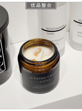 卫生间简约风毛巾香皂组合蜡烛