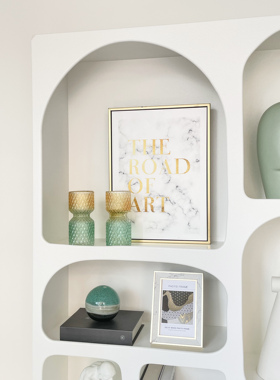 简约现代书柜家居软装饰品摆件