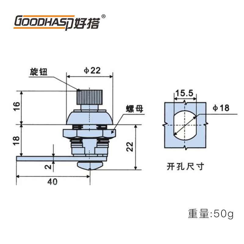 MS403A转舌锁按钮型圆柱锁配电箱柜通讯箱工业设备旋转转舌锁 - 图0