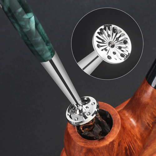 8deco Творческий акриловый двойной удар с иглой, нажимая, портативная тройная тройная, и один дымовой нож Подых анти -пламий для боевых аксессуаров