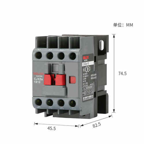 德力西交流接触器CJX2s-1810 1811 LC1 CJX4 18a 线圈 380v 220v - 图0