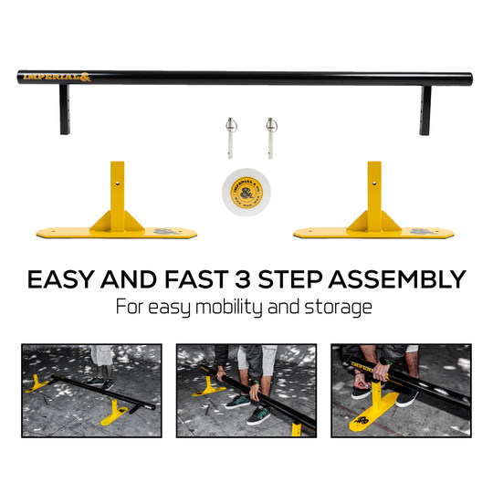 IMPERIAL&CO Slider Skateboard Practice Pole Professional