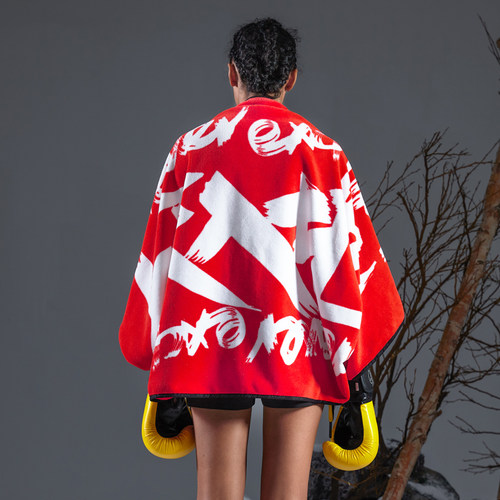 exciTING激动派珊瑚绒多用途毯户外滑雪越野营露营郊游毯原创 - 图2