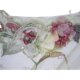 Pink Mary silk studded diamond print dress standard