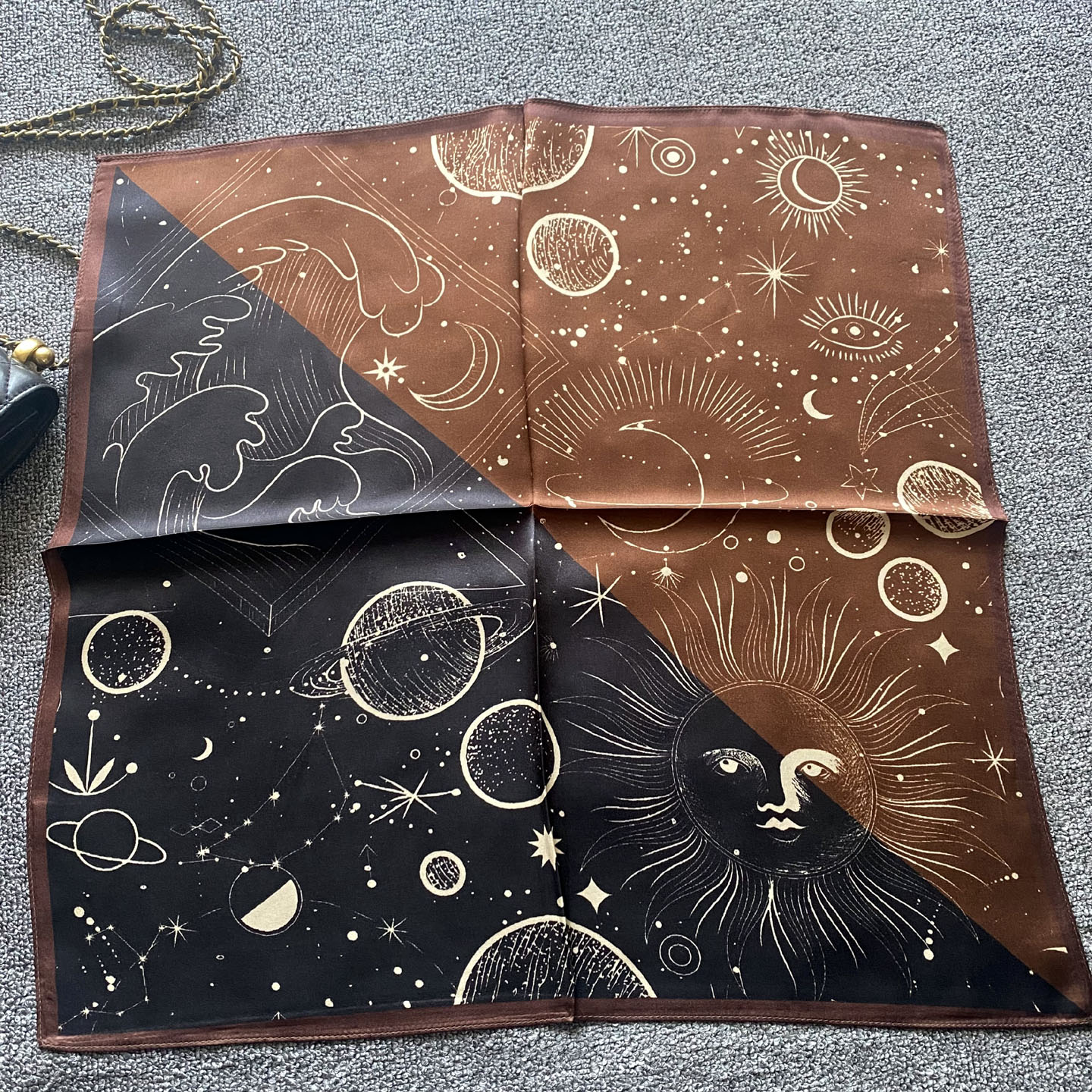 杭州丝绸送人礼品100%桑蚕丝围巾真丝丝巾53*53cm小方巾5条可包邮 - 图3