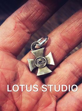 银十字×无相之眼银制百搭吊坠