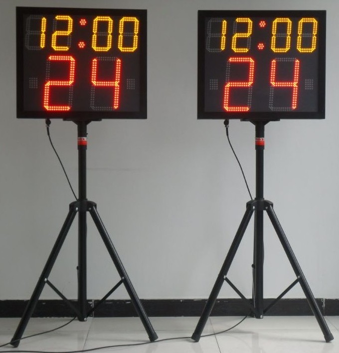 LED篮球比赛24秒计时器记时器显示屏倒计时器时钟篮球24秒计时器-图3