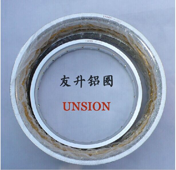 友升UNISON/KEFI定制/18寸高强度铝合H金摩托车轮毂钢丝圈辐条圈| - 图3