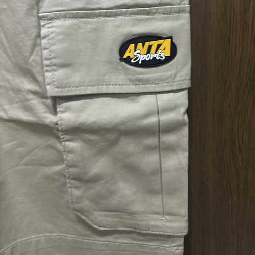 安踏正品夏季休闲宽松工装短裤男士运动透气棉质五分裤152238501 - 图1