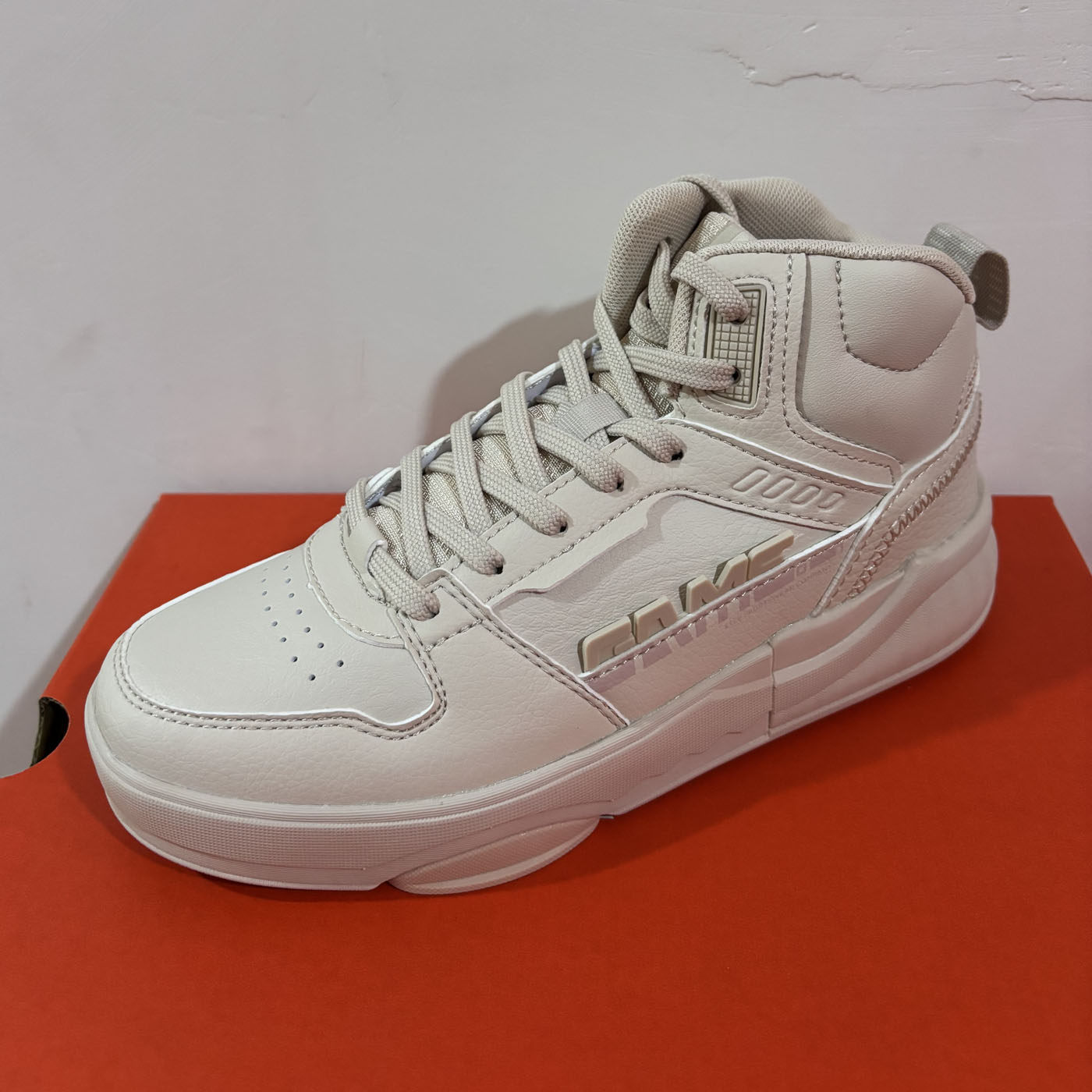 特步正品春秋休闲高帮学生百搭情侣小白鞋女运动板鞋978318310018,淘宝优惠券,粉丝福利购,淘宝优惠卷