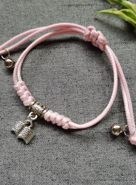 周生周边任嘉伦白鹿小铃铛手链