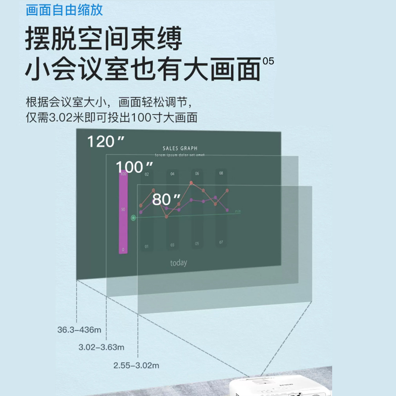 爱普生投影仪CB-L530U/CB-2255U教育展厅高清激光工程裸眼3D全息互动餐厅沉浸式5D立体户外墙面商用投影机