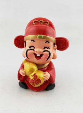 新中式五路财神小摆件