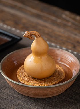 紫砂葫芦茶宠茶桌摆件
