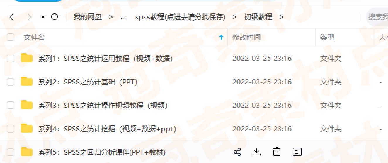 spss课程视频教程统计零基础入门精通案例分析讲解spss数据分析