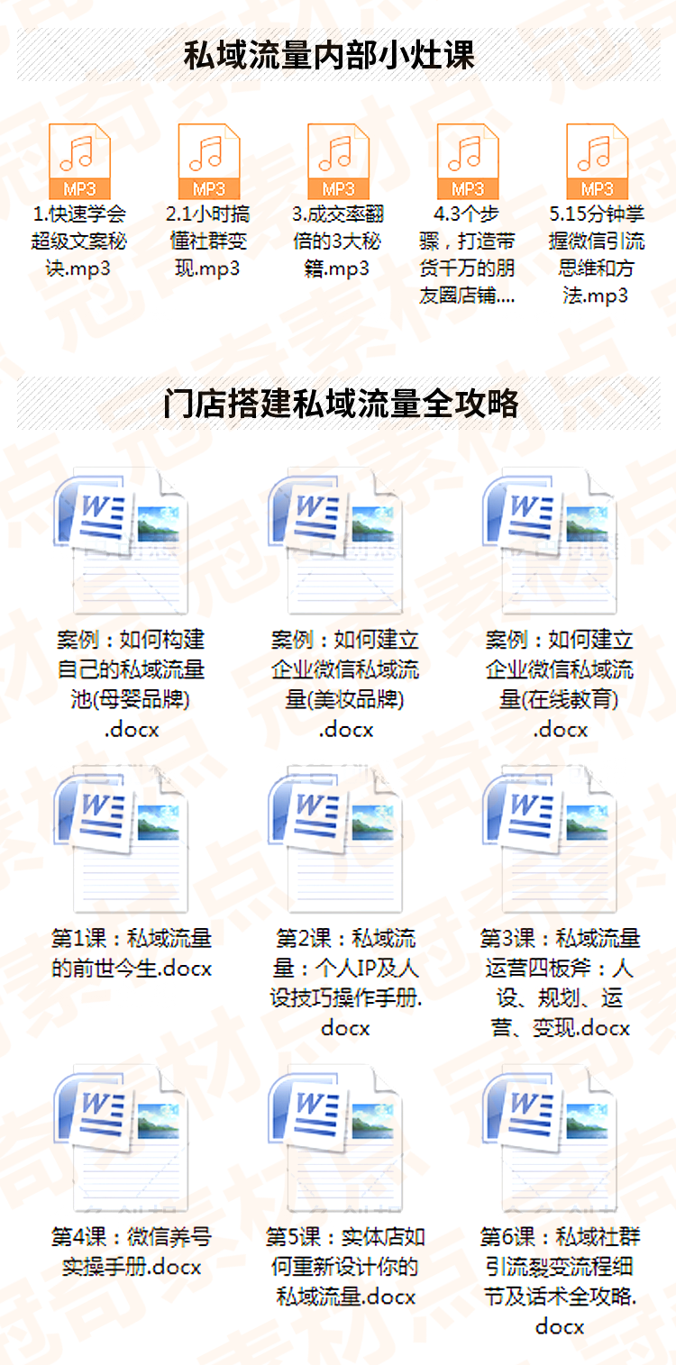 私域流量运营课2024更新个人IP营销引流变现社群运营朋友圈打造课 - 图1