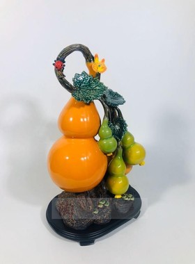 客厅摆件招财葫芦五福临门