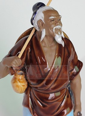 客厅书桌摆件渔翁欢唱渔归