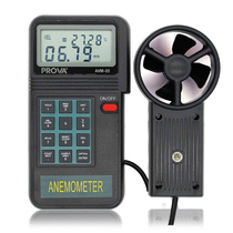 AVM01 03 05 07 07 impeller type anemometer handheld portable wind speed air volume thermometer measuring instrument